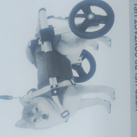 Vevor 2 Wheel Cart/Chair for a sm to lg dog - Picture 8 of 8